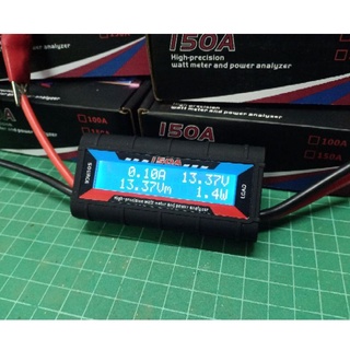 พร้อมส่งในไทย DC power meter 60V 150A 200A วัดไฟDC โวลต์ แอมป์ วัตต์ ใช้งานง่าย