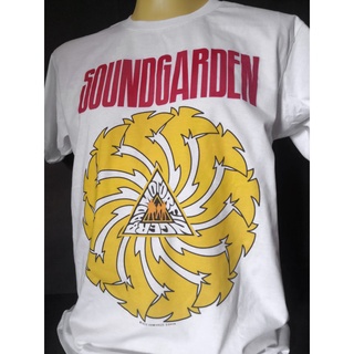 เสื้อยืดโอเวอร์ไซส์เสื้อนำเข้า Soundgarden Badmotorfinger Alternative Rock Psychedelic Grunge Nirvana Punk Indie Style V