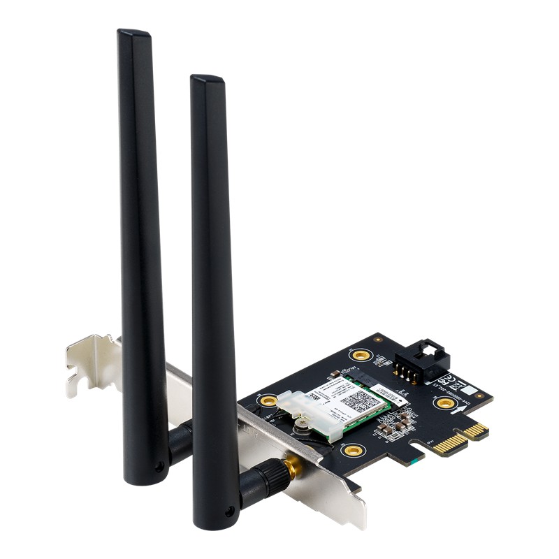 ภาพหน้าปกสินค้าASUS (PCE-AX3000) AX3000 Dual Band PCI-E WiFi 6 (802.11ax) Supporting 160MHz Bluetooth 5.0 (มี 2 แบบ) ประกัน 3 ปี จากร้าน mcwinner บน Shopee