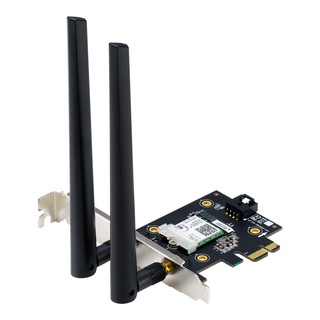 ภาพขนาดย่อของภาพหน้าปกสินค้าASUS (PCE-AX3000) AX3000 Dual Band PCI-E WiFi 6 (802.11ax) Supporting 160MHz Bluetooth 5.0 (มี 2 แบบ) ประกัน 3 ปี จากร้าน mcwinner บน Shopee