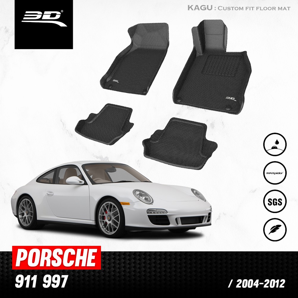 porsche-พรมปูพื้นรถยนต์-911-997-2004-2012