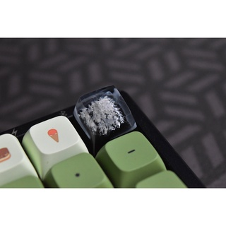 (พร้อมส่งในไทย) Artisan keycap SNOW MOUNTAIN งาน Handmade งานฝีมือ สวยงาม พร้อมส่งในไทยครับ