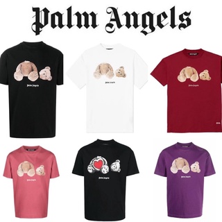 เสื้อยืด- เสื้อ Palm Angels kill the bear tee collection (เสื้อหมีคอขาด) (เสื้อปามแองเจิ้ล) มือ 1 ของแท้ 100%