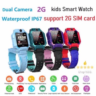 นาฬิกาเด็ก q19 Pro Z6 q88 smart watch มัลติฟังก์ชั่เด็ก smart watch โทรศัพท์ ios a ndroid เด็กของเล่นของขวัญ