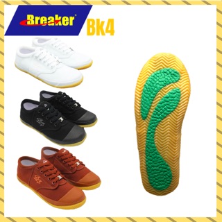 ภาพหน้าปกสินค้า🙌รองเท้านักเรียน👟[Breaker BK4] พื้นยางสีเหลือง ยึดพื้นแน่น ทน ที่เกี่ยวข้อง