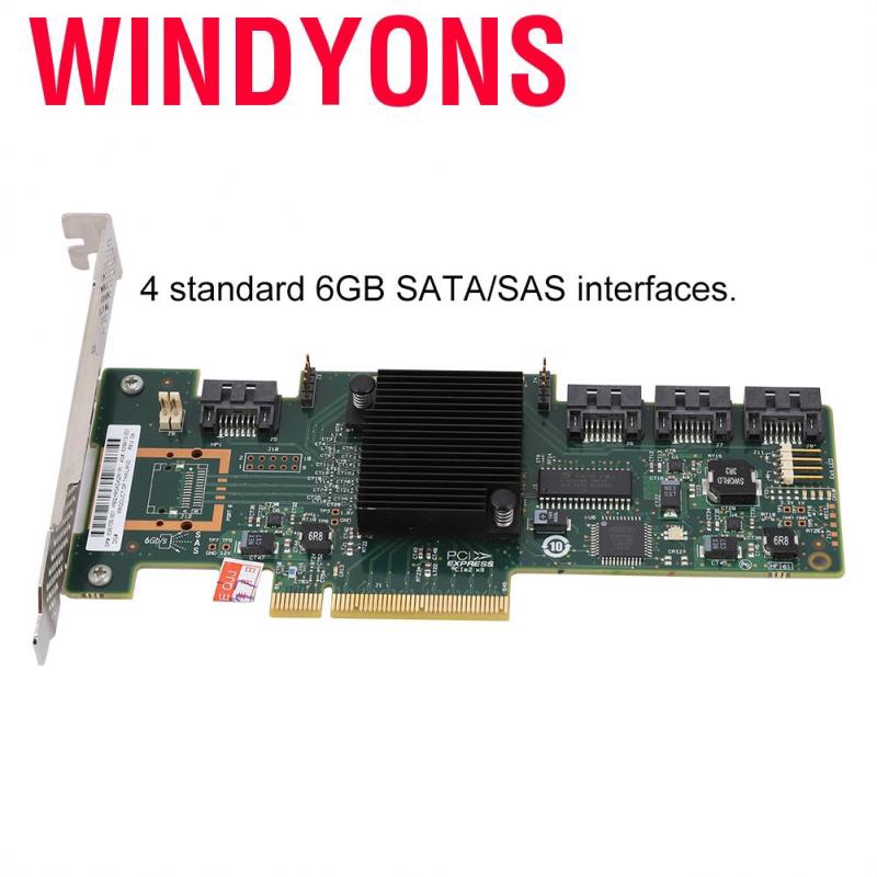 ภาพสินค้าWindyons 9212-4 I Sas 6 Gb 4 - Port Raid คอนโทรลเลอร์การ์ด Lsi จากร้าน windyons.th บน Shopee ภาพที่ 7