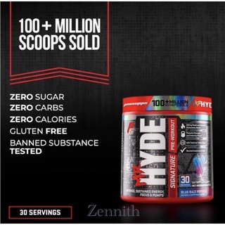 ♦️ProSupps Mr. Hyde Signature Pre Workout 30 Servings ( พร้อมส่ง )