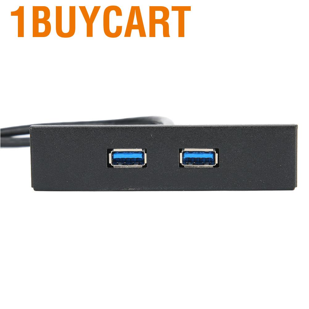 1buy-usb-3-0-floppy-front-panel-3-5-flopy-bay-19-pin-to-2-interface-usb-hub