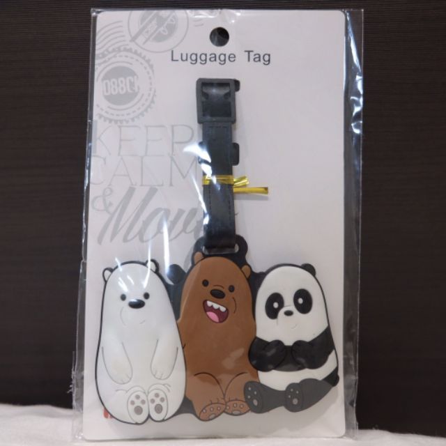 luggage-tag-ป้ายห้อยกระเป๋า-we-bare-bears