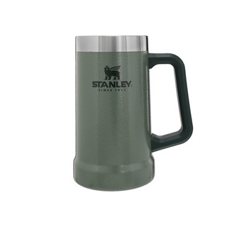 STANLEY แก้วเบียร์เก็บความเย็น รุ่น ADVENTURE BIG GRIP BEER STEIN 24OZ HAMMERTONE GREEN