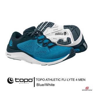 ภาพหน้าปกสินค้าTOPO ATHLETIC ROAD FLI-LYTE 4 MEN\'S RUNNING SHOES  รองเท้าวิ่งผู้ชาย  รองเท้ากีฬาชาย สี BLUE/WHITE ซึ่งคุณอาจชอบสินค้านี้
