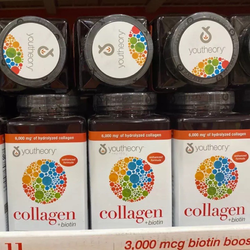 youtheory-collagen-6-000mg-biotin-390-เม็ด