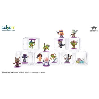 Comicave Studios Cube-it TMNT Series 01 (Blind Box) 4 ชิ้น / ชุด เต่านินจา Teenage Mutant Ninja Turtles