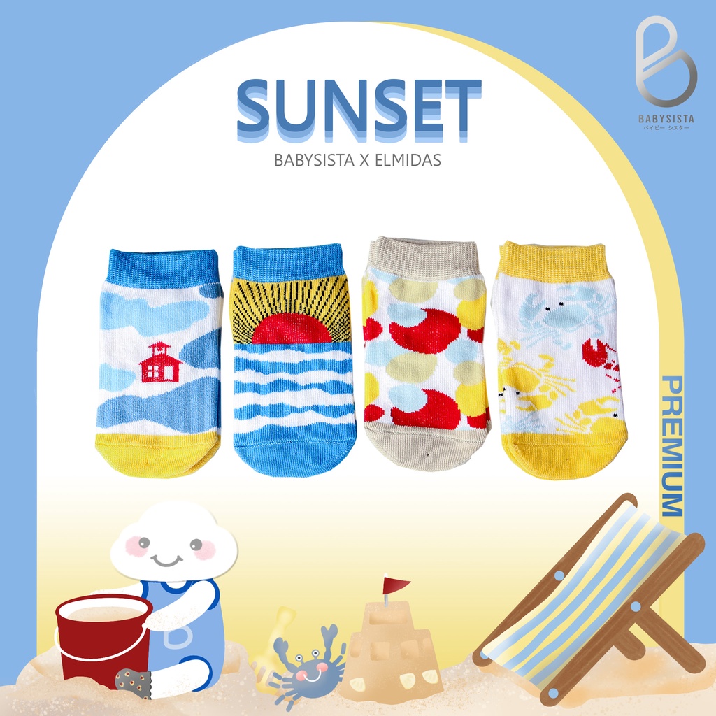 ถุงเท้าเด็ก-babysista-รุ่น-sunset-สินค้า-premium-พร้อมส่ง-มีราคาขายส่ง