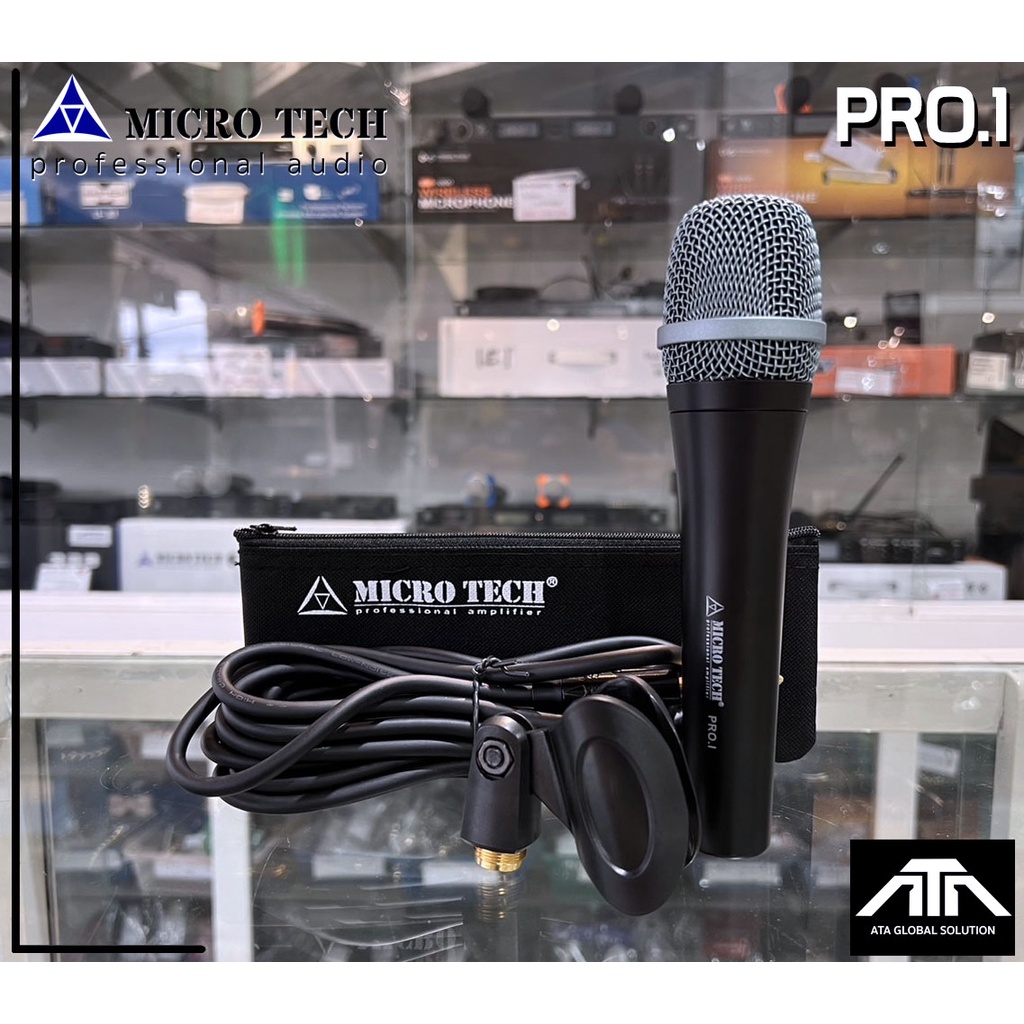 microtech-pro-1-dynamic-vocal-microphone-ไมโครโฟน-พร้อมสาย-5-เมตร-pro-1-pro1-ร้องเพลง-พูด-บรรยาย
