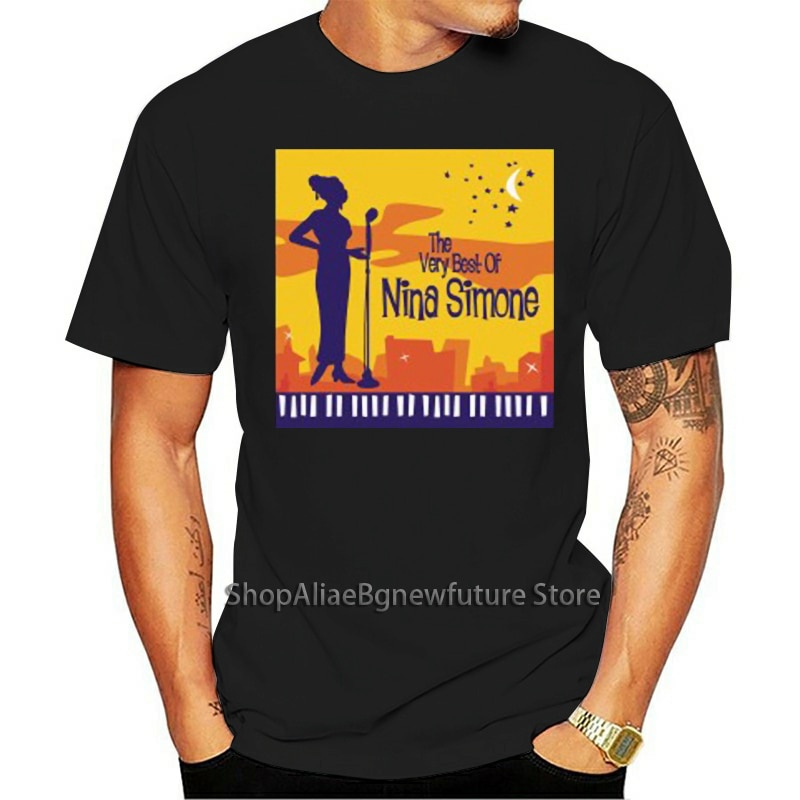 s-5xl-เสื้อยืดลําลอง-แขนสั้น-พิมพ์ลาย-nina-simone-the-very-best-of-nina-simone-s-black-s-3-สไตล์คลาสสิก-ไม่ซ้ําใคร-สํา