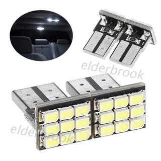 Edbx หลอดไฟ T10 194 168 W5W 9 Led Smd 3528 Blanc Cuneo Clignotants 2 ชิ้น