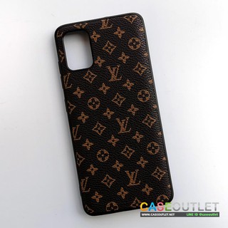 เคส Samsung A71 5G | A32 5g | A02s Louis LV หลุยส์ monogram หนัง ขอบยาง