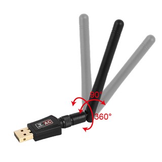ภาพขนาดย่อของภาพหน้าปกสินค้าUSB เสาอากาศ Wifi USB 2.0 Wireless 802.11N 600mbps จากร้าน newpower1 บน Shopee ภาพที่ 5