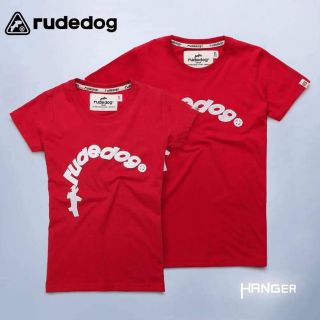 Rudedog เสื้อยืด รุ่น HANGER สีแดง