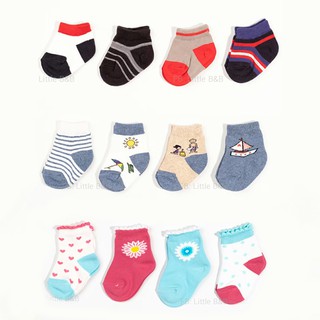 สินค้า ถุงเท้าเด็ก ถุงเท้าเด็กคุณภาพดี งานไทย สำหรับ 0-6 / 6-12 / 12-24 เดือน - ลิงค์1