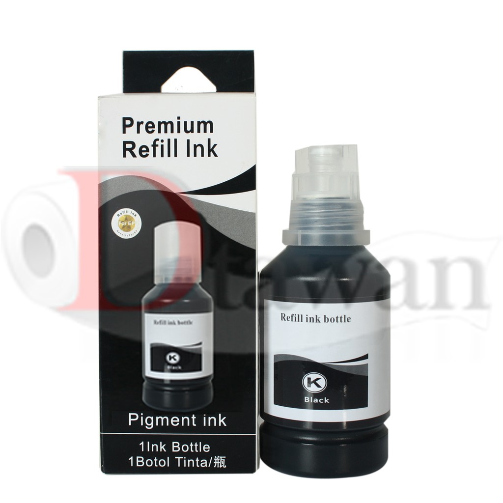 dtawan-น้ำหมึกเติม-กันน้ำ-001-005-7741-premium-refill-pigment-ink-สำหรับ-ปริ้นเตอร์-epson-สีดำ-black-ขนาด-127ml