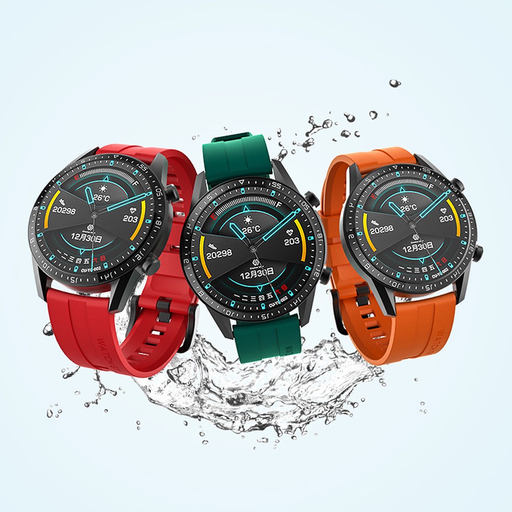 ภาพหน้าปกสินค้าสายนาฬิกาข้อมือ ซิลิโคนนิ่ม สําหรับ Huawei Watch GT GT2 GT3 Pro 46mm 42mm 43mm GT2e จากร้าน chaeui.th บน Shopee