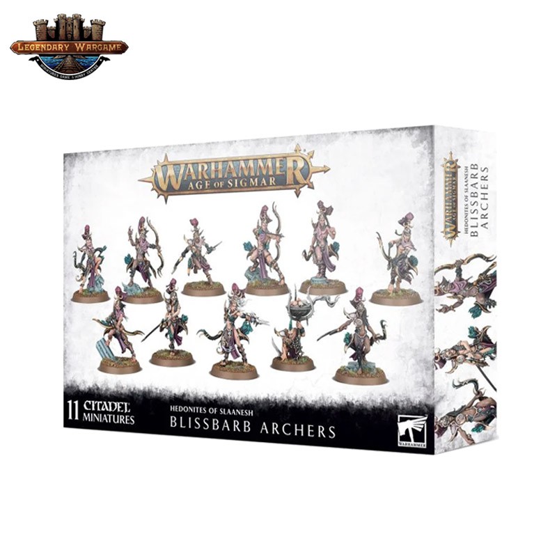 Hedonites Of Slaanesh: Blissbarb Archers, Warhammer Age Of Sigmar AoS SEALED - Foto 7