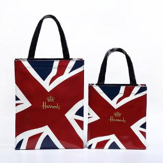 Harrods-PVC กระเป๋าช้อปปิ้ง / กระเป๋าสะพายไหล่