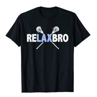 ขายดี!Relax BRO Lacrosse Player Lax เสื้อยืด ผ้าฝ้าย สไตล์ฮิปฮอป สําหรับผู้ชาย YIO5S-5XL