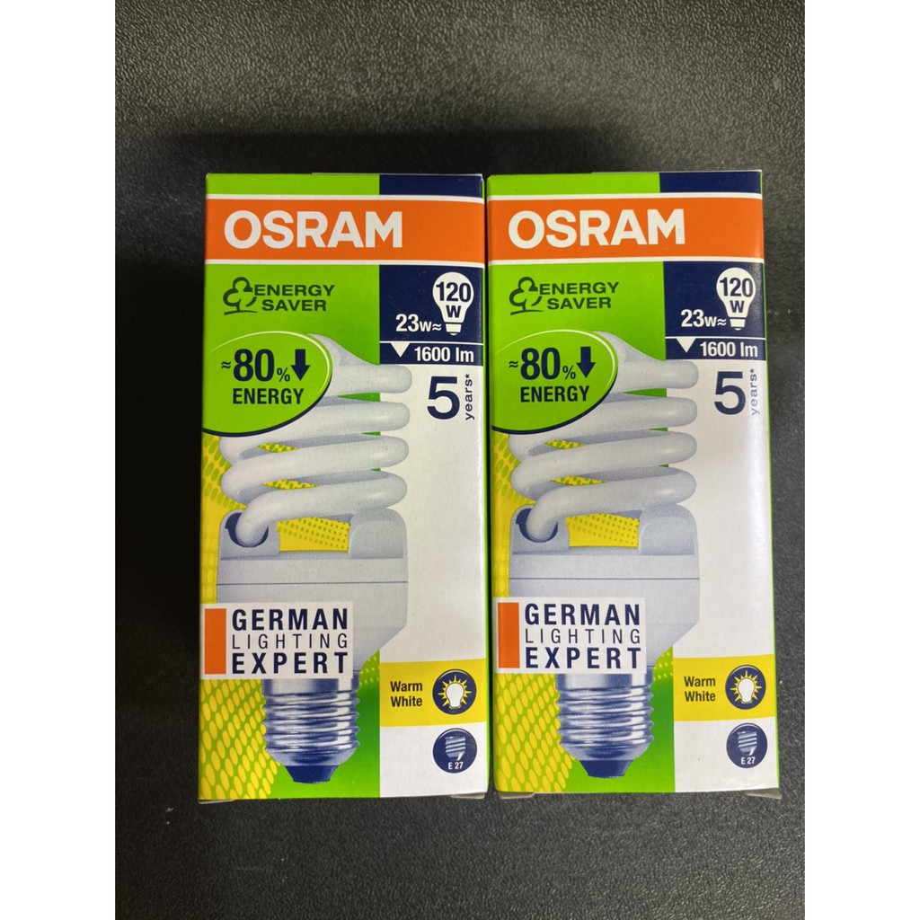 หลอดไฟ-หลอดประหยัดไฟ-osram-220v-e27