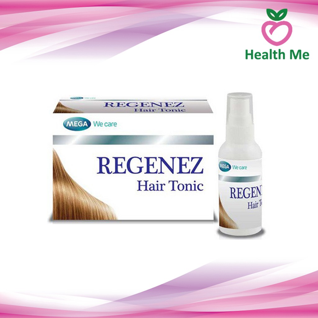 Mega Regenez HairTonic 30ml. สเปรย์ฉีดผม สำหรับผู้มีปัญหาผมร่วง ผมบาง ...
