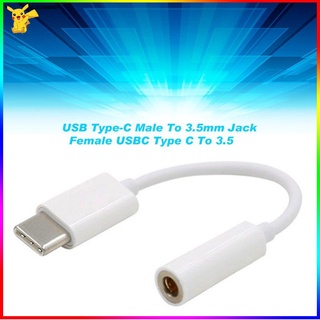 Agsp Usb Type-C Male To 3.5มม.Female Usbc Type C To 3.5 ช่องเสียบสายเคเบิ้ลเสียงหูฟัง