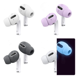 สินค้า elago AirPods Pro Earbuds Cover Plus with Integrated Tips เคสหูฟังพร้อมจุก ในกล่องมี 3 คู่ (สินค้าพร้อมส่ง)