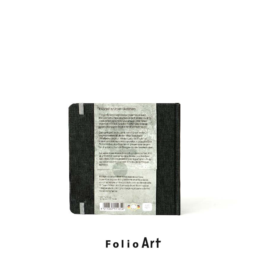 folio-art-สมุดวาดภาพ-hahnem-hle-toned-watercolor-book-grey-ขนาด-14-14-ทรงจตุรัส-กระดาษ-200-แกรม-มี-30-แผ่น-8570121