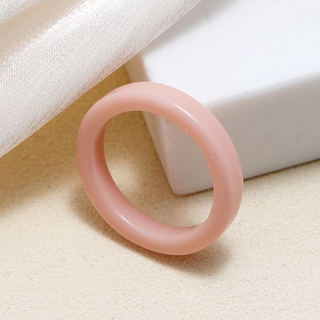สินค้า สีลูกกวาดเรียบง่ายแหวนเรซิ่นหวานแหวนแฟชั่นบุคลิกภาพแหวนเครื่องประดับของขวัญ
