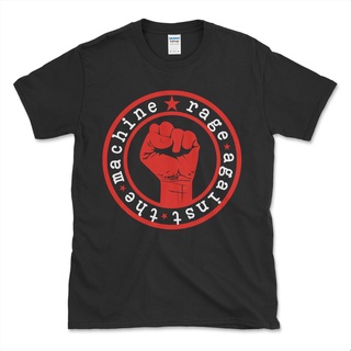 T-shirt  เสื้อยืด พิมพ์ลายตลก Rage Against สร้างสรรค์ เป็นมิตรกับของขวัญ DiyS-5XL