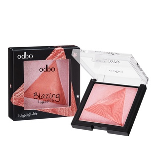 สินค้า ODBO Blazing Highlighter 8g. โอดีบีโอ เบลซิ่ง ไฮไลท์เตอร์ OD134 (1ชิ้น)