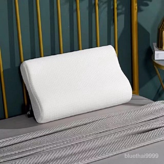 【บลูไดมอนด์】long pillow Memory Foam Bedding Pillow Neck Protection Slow Rebound Shaped Maternity Pillow For Sleeping Ort