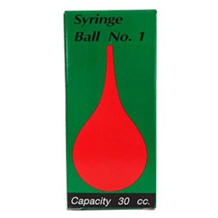 ภาพหน้าปกสินค้าSyringe Ball ลูกยางแดง ดูดน้ำมูก มี 6 ขนาด
