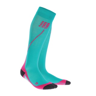 CEP PRO+ RUN SOCKS 2.0, LAGOON/PINK, WOMEN II