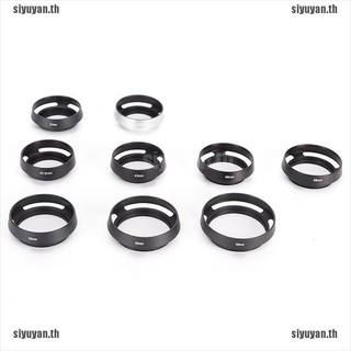 สินค้า 【siyuyan】37 39 40.5 43 46 49 52 55 58 62 67 mm metal Lens Hood for FOR Leica Canon