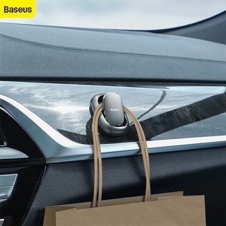 Baseus Auto Fastener Clip Vehicle Hooks ตะขอแขวนติดรถยนต์ สำหรับแขวนกระเป๋า สาย USB กุญแจต่างๆ