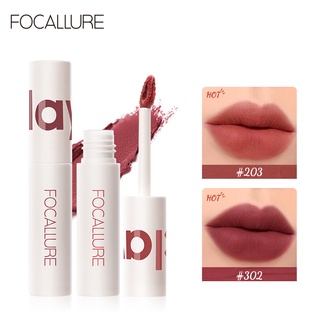 Focallure ลิปสติก ลิปกลอส เนื้อแมตต์กำมะหยี่ อุปกรณ์สําหรับแต่งหน้า(ลิปติดทน,ลิปกันน้ำ)