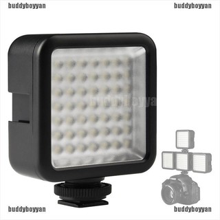 {buddyboyyan} โคมไฟวิดีโอ LED 49 ดวง หรี่แสงได้ สําหรับกล้อง DSLR DV กล้องวิดีโอ