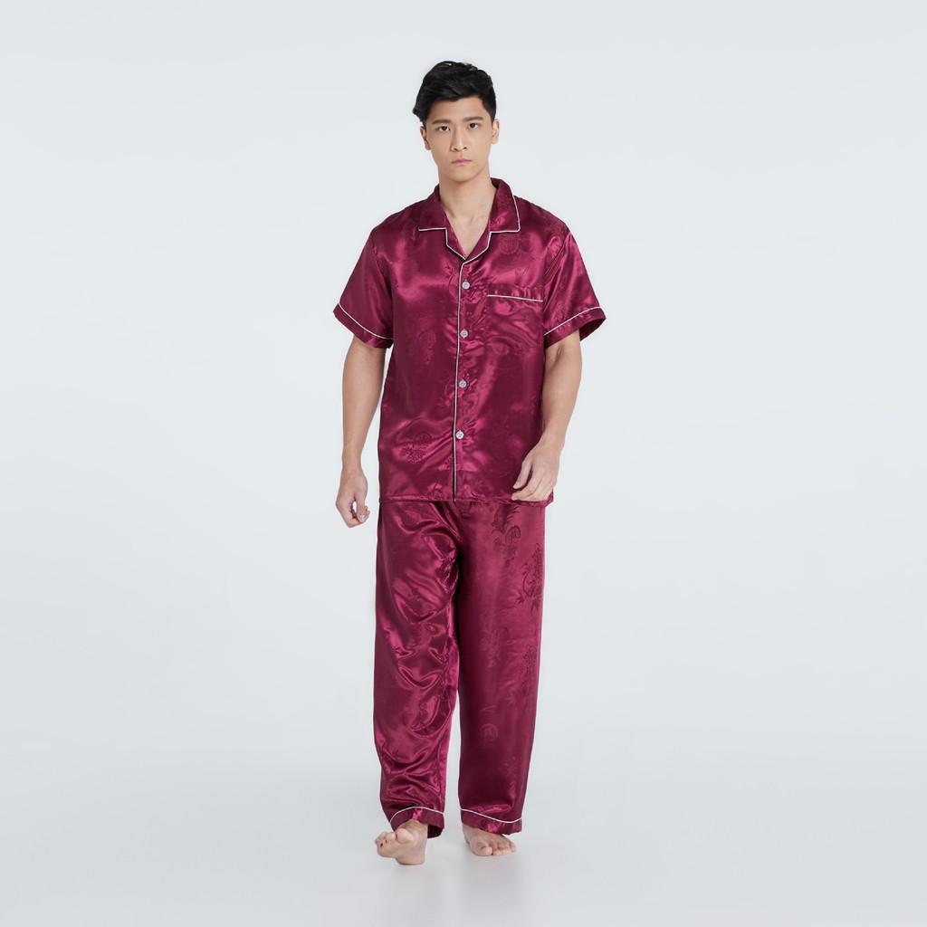 ภาพหน้าปกสินค้าชุดนอนแพร Tong Are Silk กางเกงยางยืด จากร้าน ncgarment บน Shopee