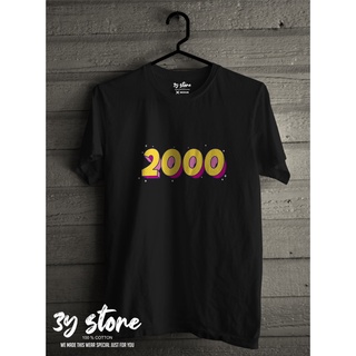 เสื้อยืดโอเวอร์ไซส์เสื้อยืด ลาย RETRO 2000 KPK 3Y STORES-3XL