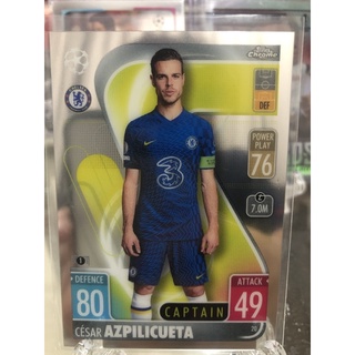 2021-22 Topps Chrome Match Attax UEFA Champions League Soccer Cards Chelsea