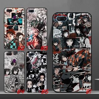 เคสโทรศัพท์ ลาย Demon Slayer Kimetsu No Yaiba สำหรับ OPPO A3S A5 A12 A7 A5S A92 A91 A92S A5 2020 A9 2020