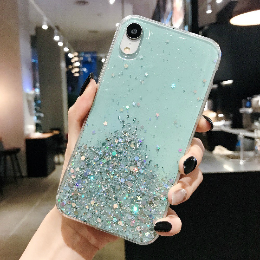 เคสมือถือ-samsung-galaxy-a12-a21-a8-2018-a2-core-a01-core-a21s-a02-a42-m51-เคสและซองมือถือ-samsung-a01core-a2core-เคสมือถือ-กลิตเตอร์-สำหรับ